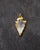 Arrowhead Gold Frame Pendant - Small