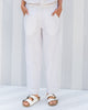 Cigarette Pants - White