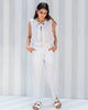 Cigarette Pants - White