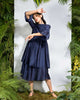 Midnight Raglan Sleeve Dress