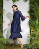 Midnight Raglan Sleeve Dress
