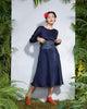 Midnight Boat Neck Kurta