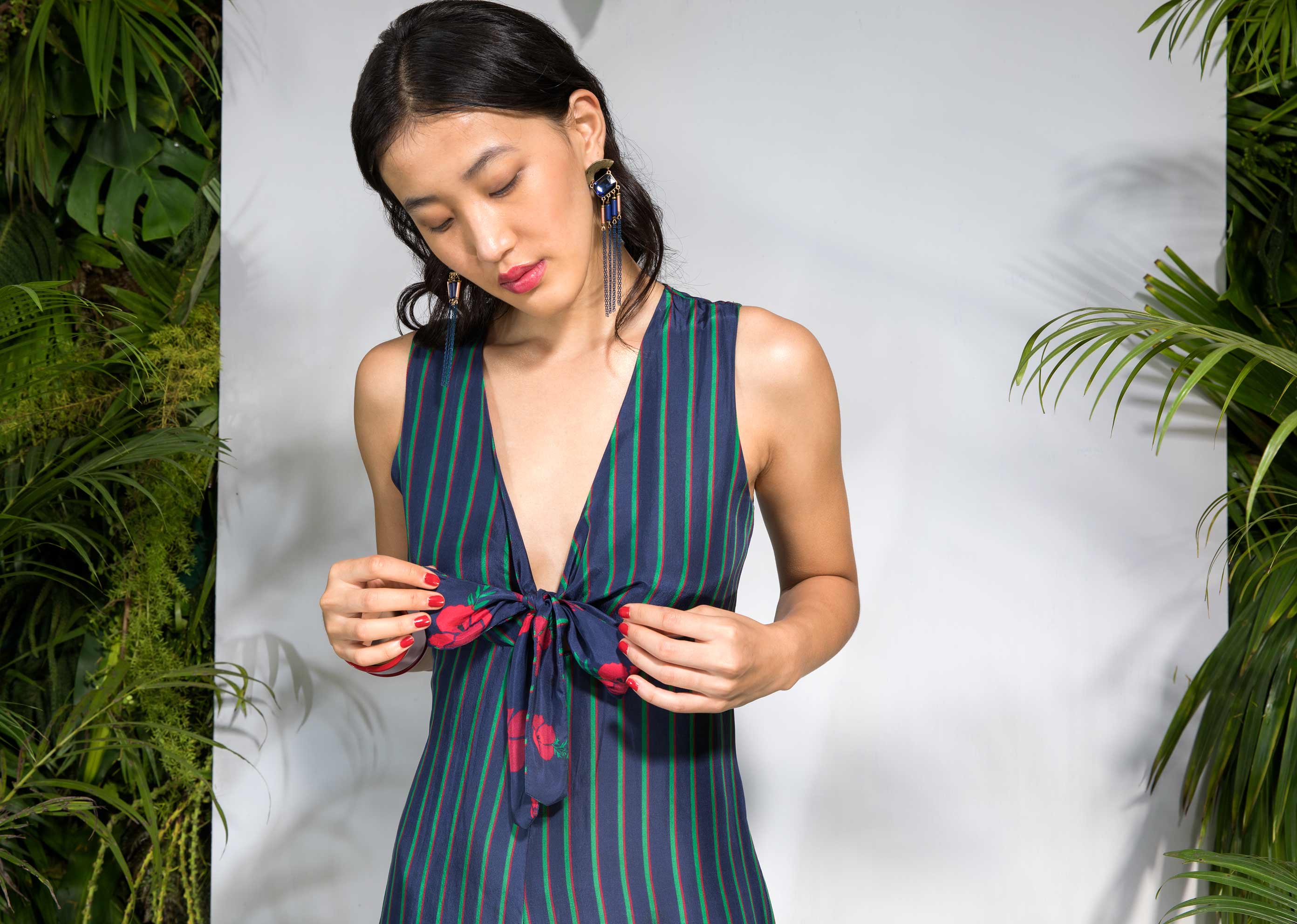 Northern Lights Knotted Jumpsuit