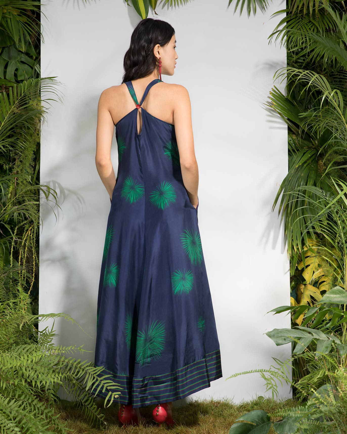 Enchanted Twist Back Dress