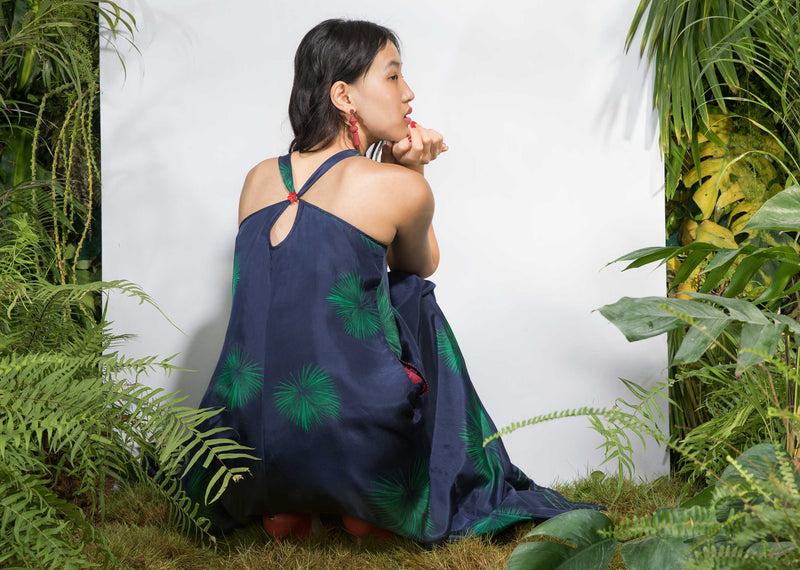 Enchanted Twist Back Dress