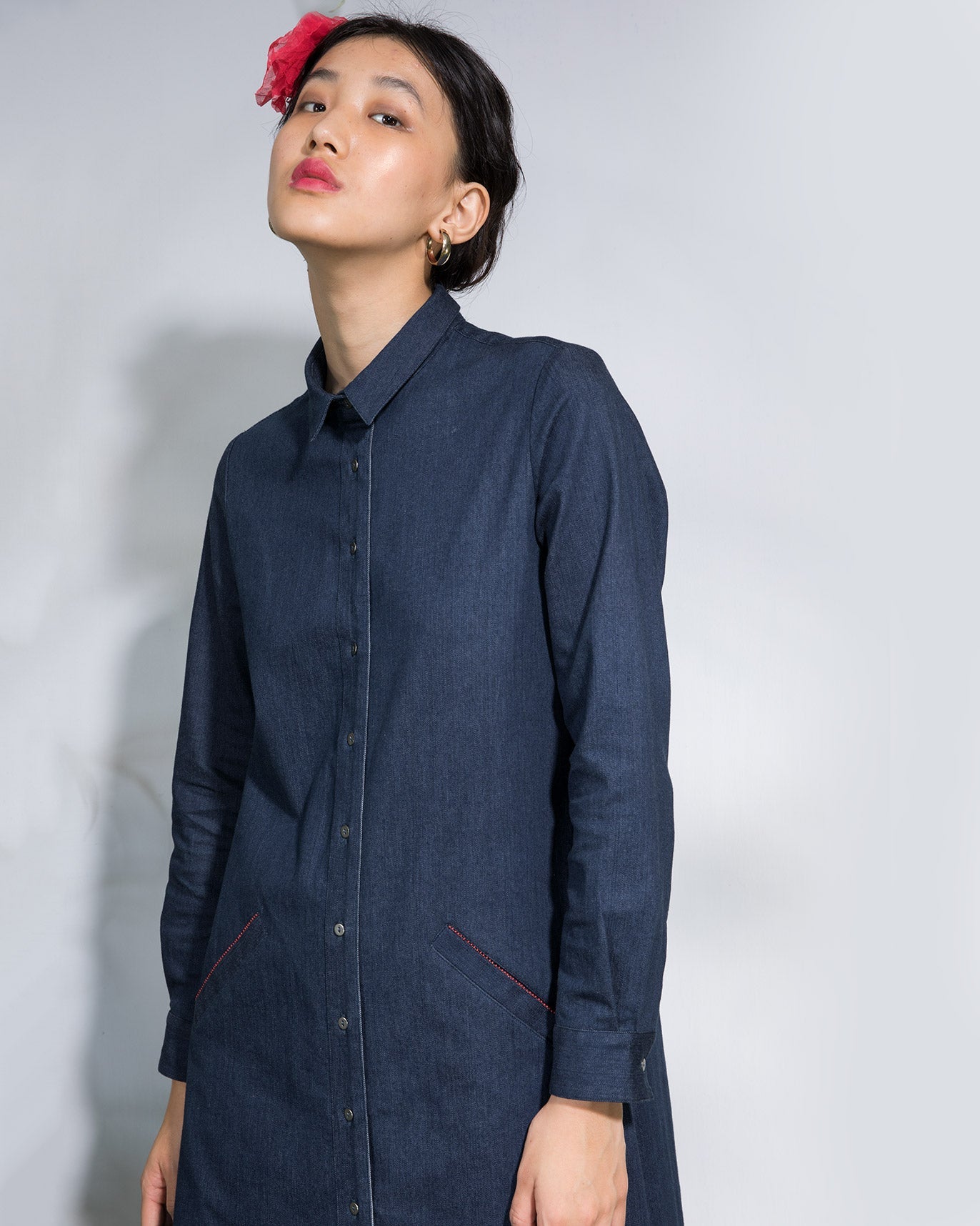 Denim Shirt Dress