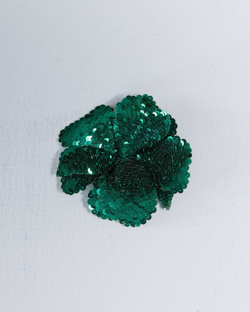 Daisy Brooch - Green