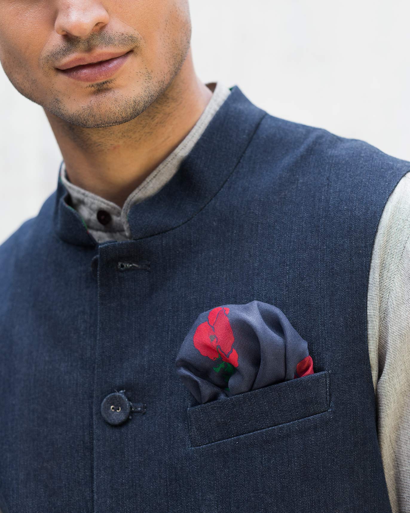 Midnight Wonderland Pocket Square (Set of 2)