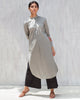 Basic Long Kurta - Grey