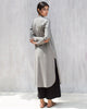 Basic Long Kurta - Grey