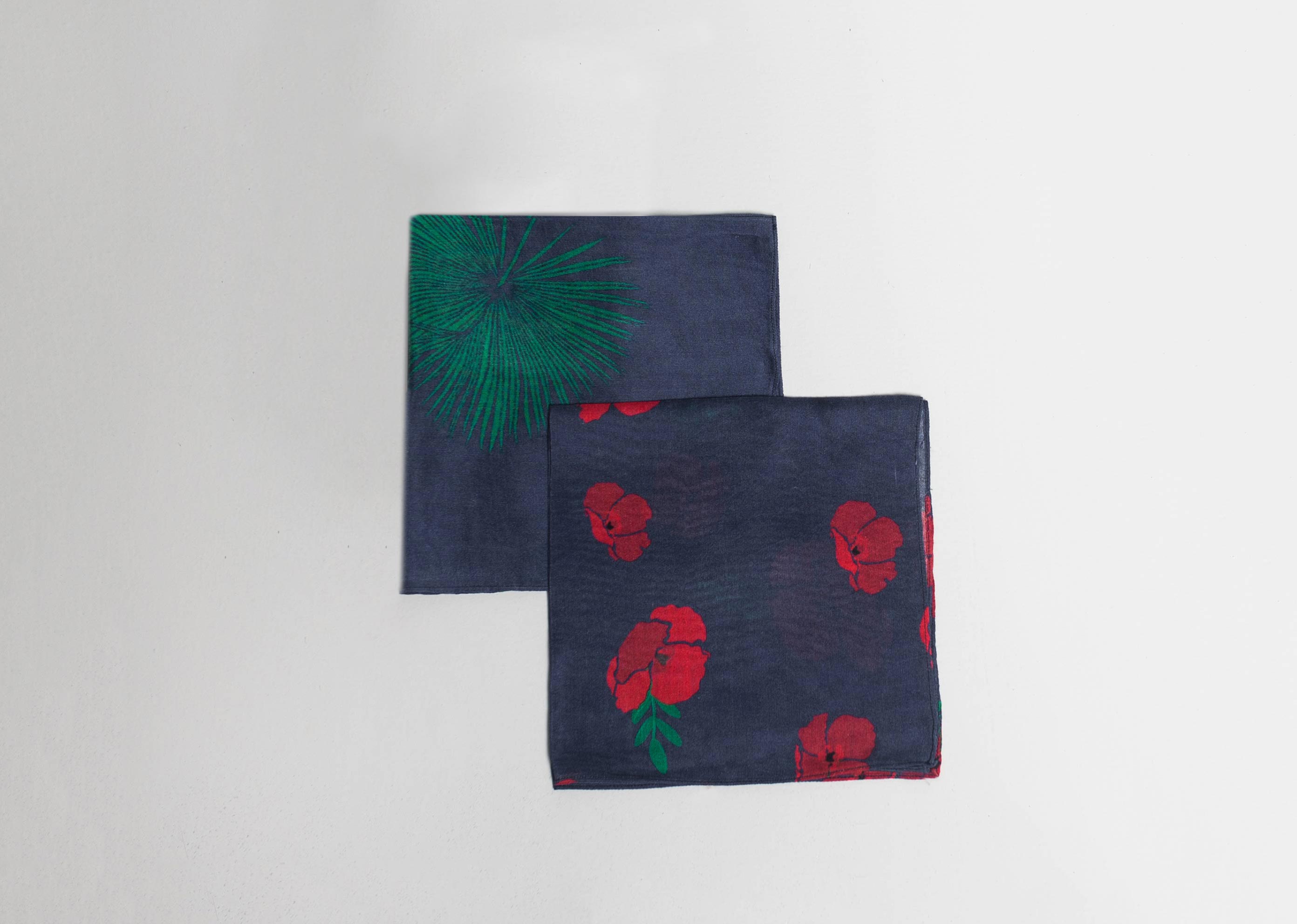 Midnight Wonderland Pocket Square (Set of 2)