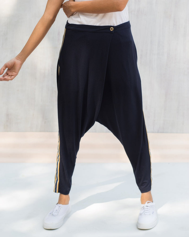 Jinan Slouchy Pants - Blue