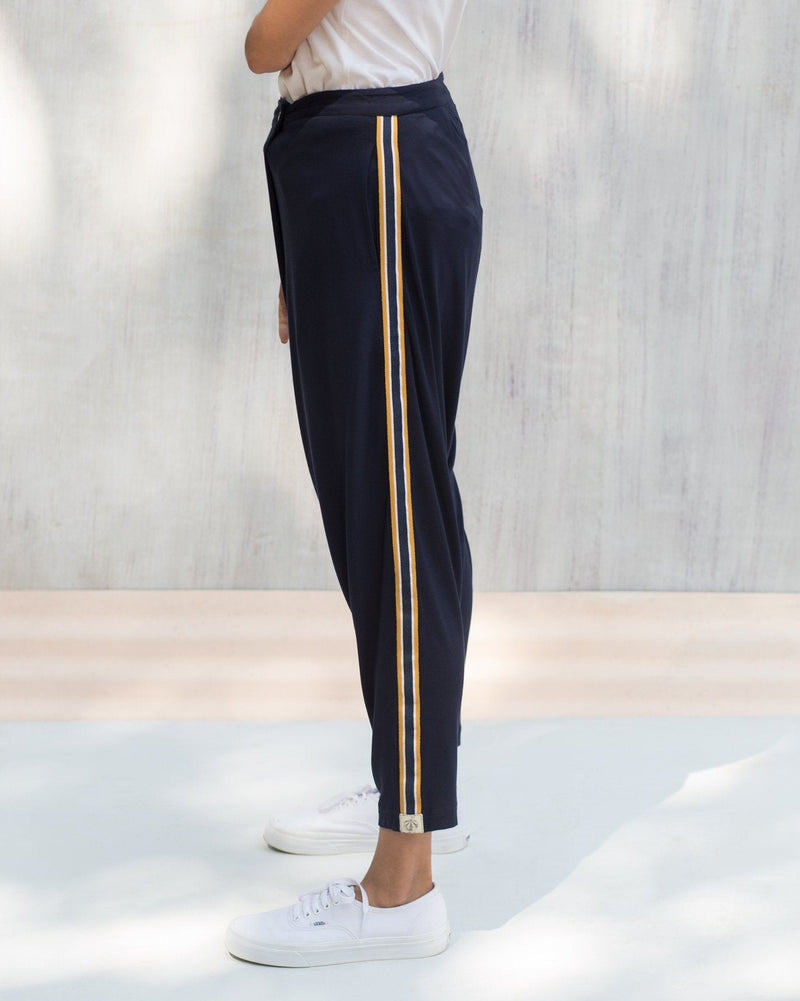 Jinan Slouchy Pants - Blue