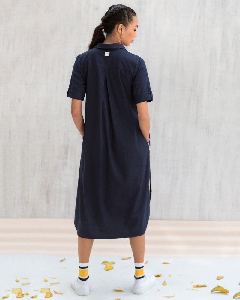 Journey Dress - Navy