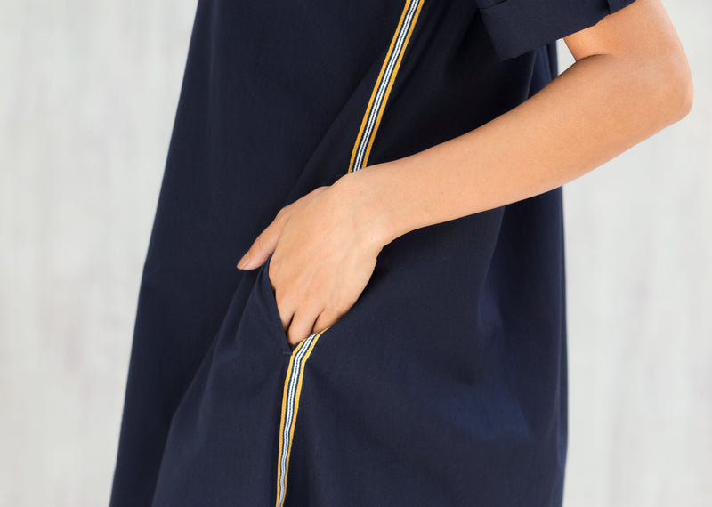 Journey Dress - Navy