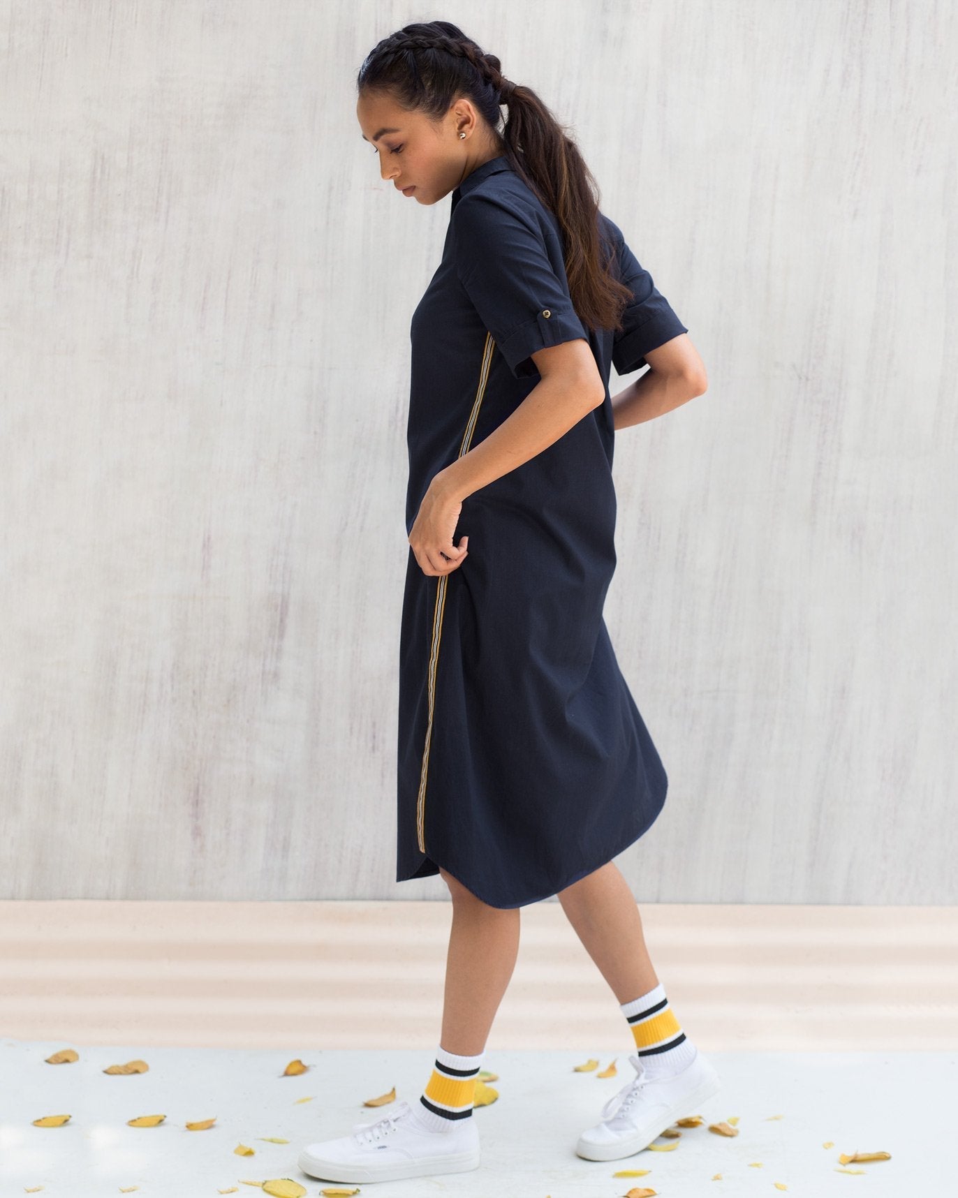 Journey Dress - Navy