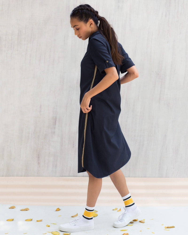Journey Dress - Navy