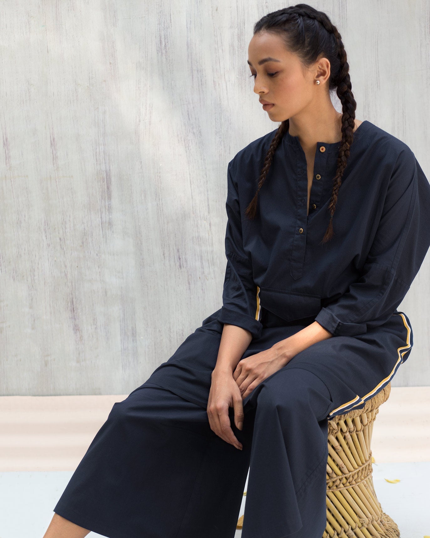 Caravan Top - Navy