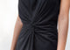 Front Knot Jumpsuit - Black