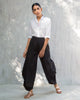 Boat Cropped Pants - Black