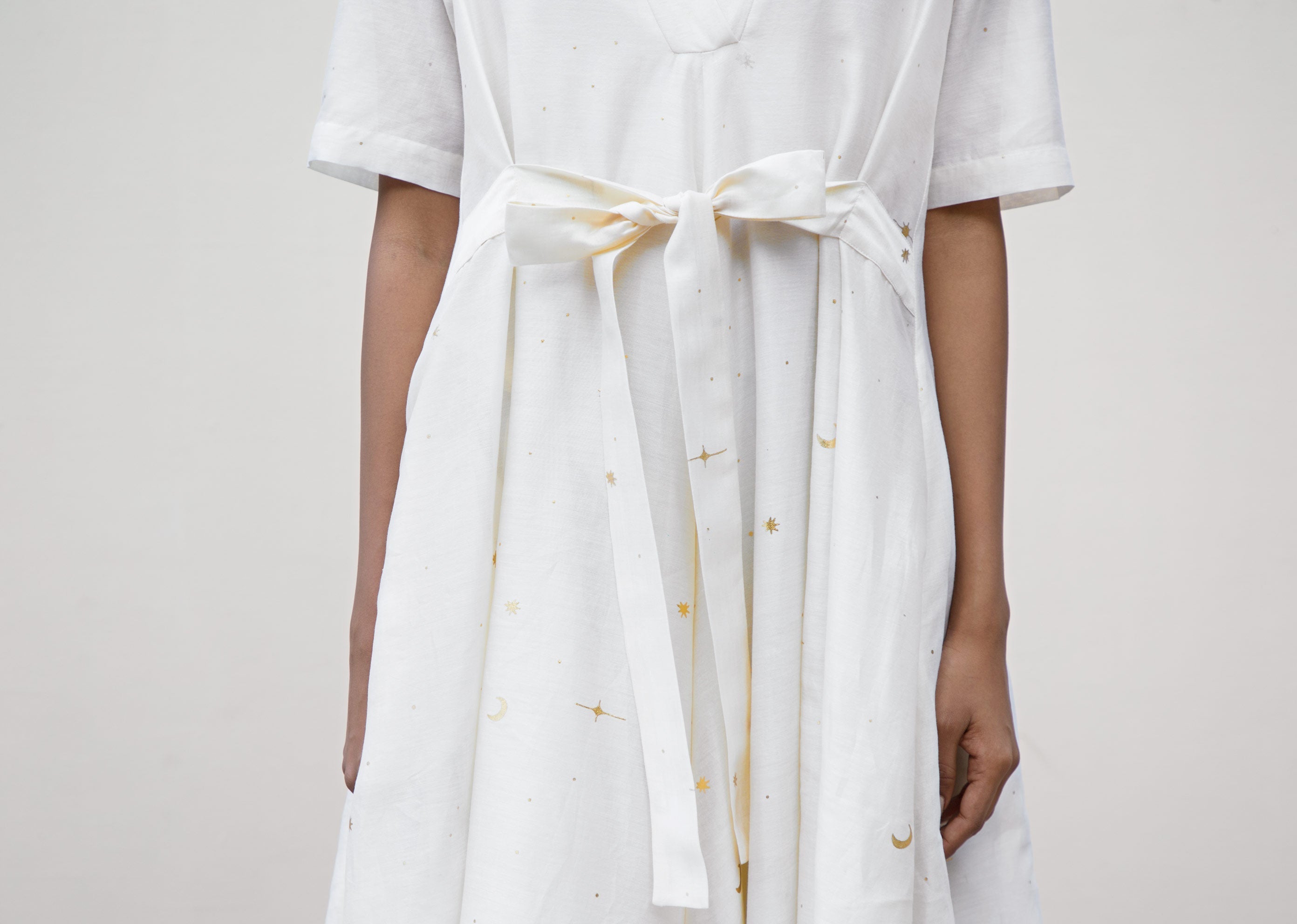 A-line Kurta - Ivory