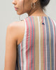 Fit & Flare Stripe Dress