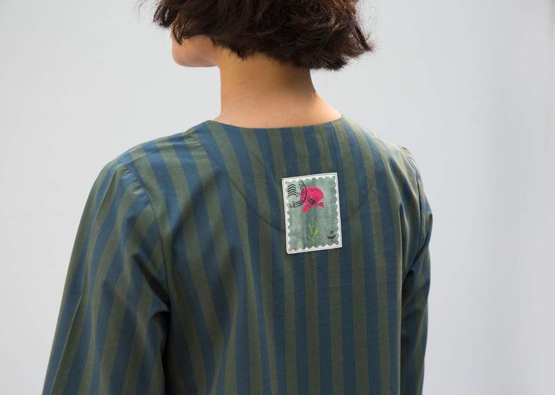 Compass Stripe Dress