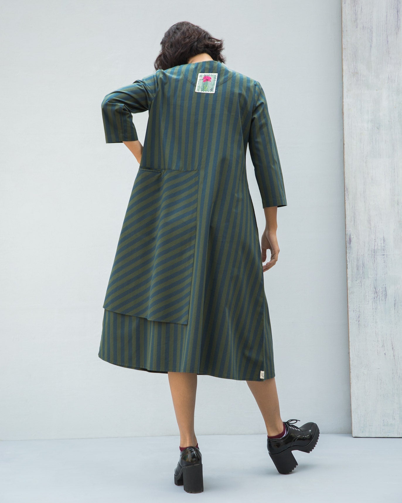 Compass Stripe Dress