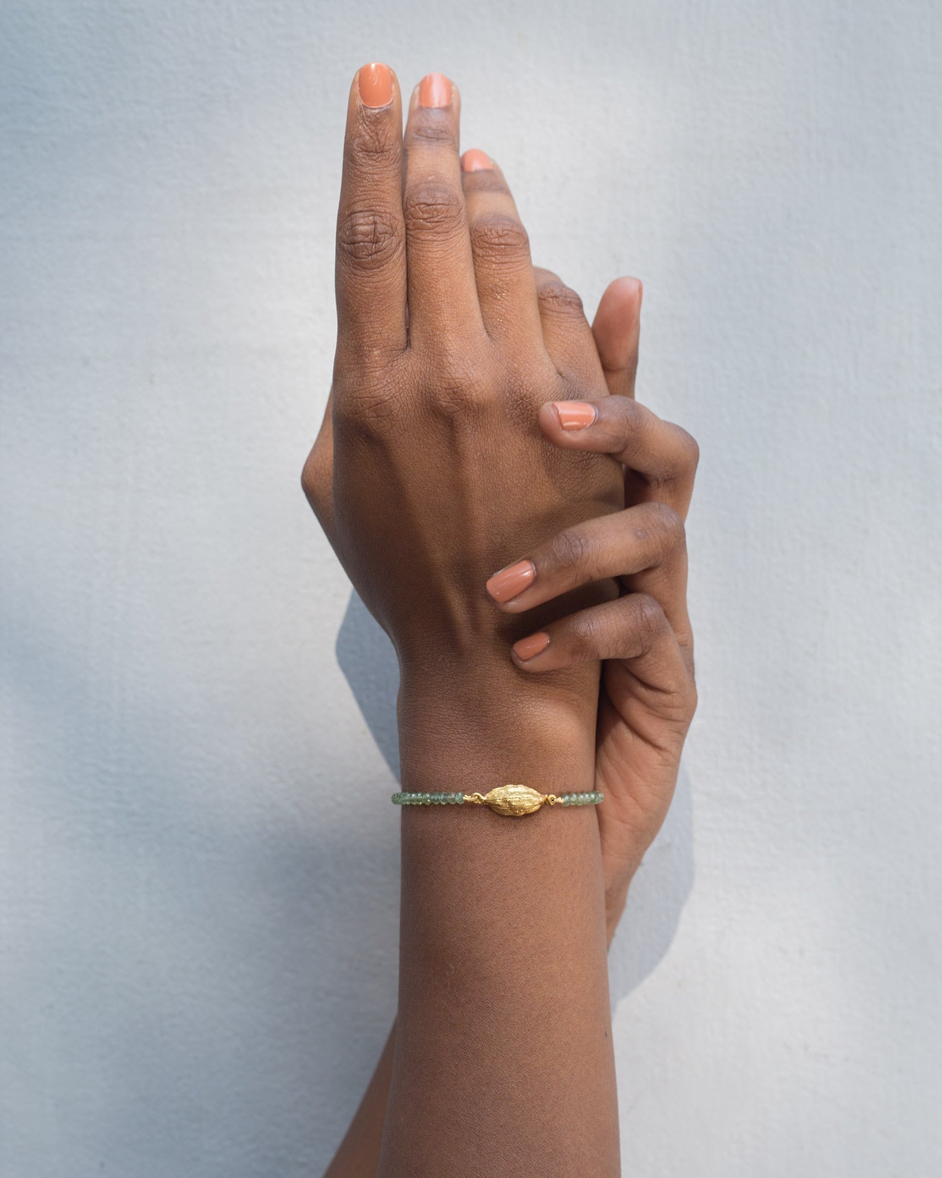 Cardamom Serpentine Bracelet