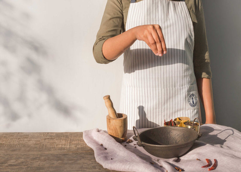 Indian Ocean Halter Apron Set