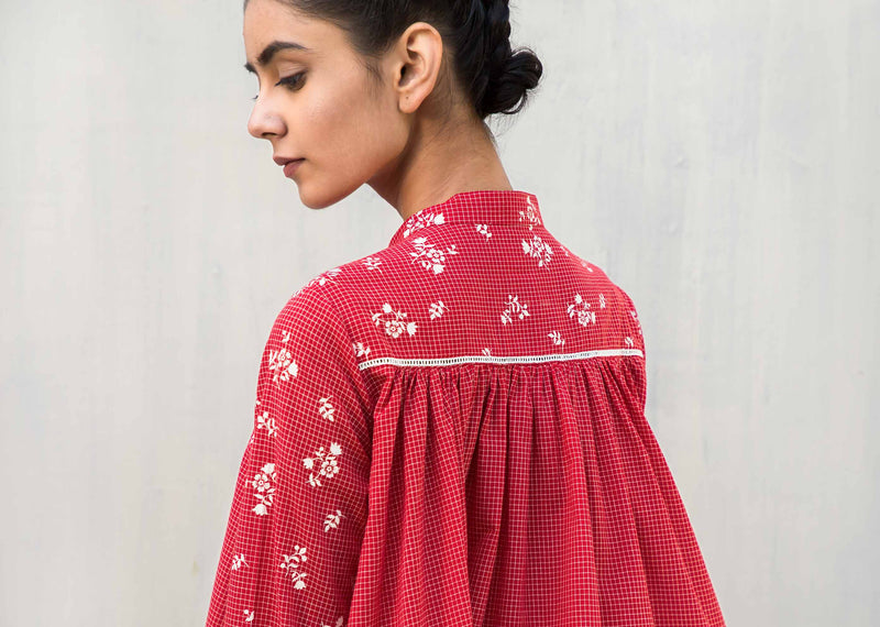 Back Gathered Top