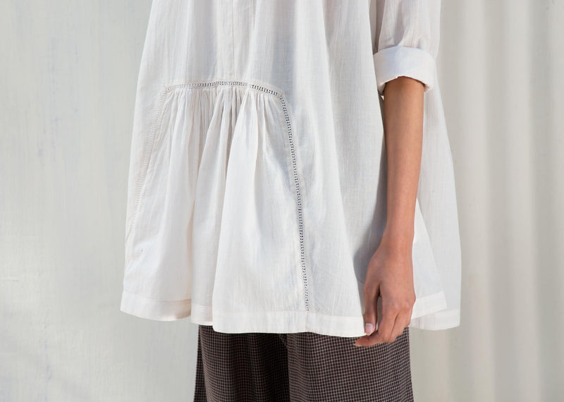 Front Gathered Top