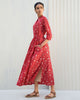 Gathered Drop Waist Dress