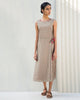 Overlap Side Tie Dress