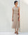 Overlap Side Tie Dress