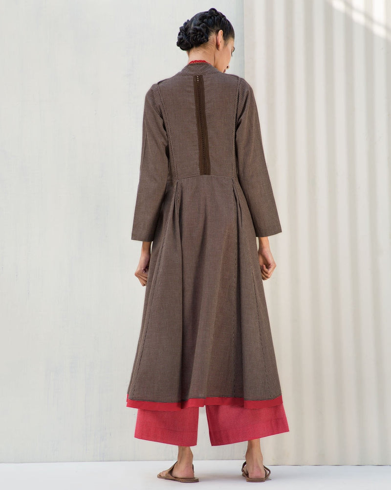 Fan Pleat Kurta