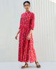 Gathered Drop Waist Dress