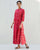 Gathered Drop Waist Dress