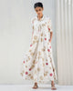 Gussette Slit Floral Kurta