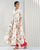 Gussette Slit Floral Kurta