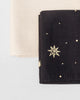 Peony & Stars Pocket Square - Ivory & Black(Set of 2)