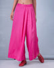 Pleated Overlap Pants