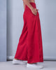 High Waist Pants - Red