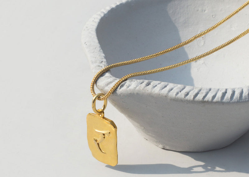 Alphabet R Pendant