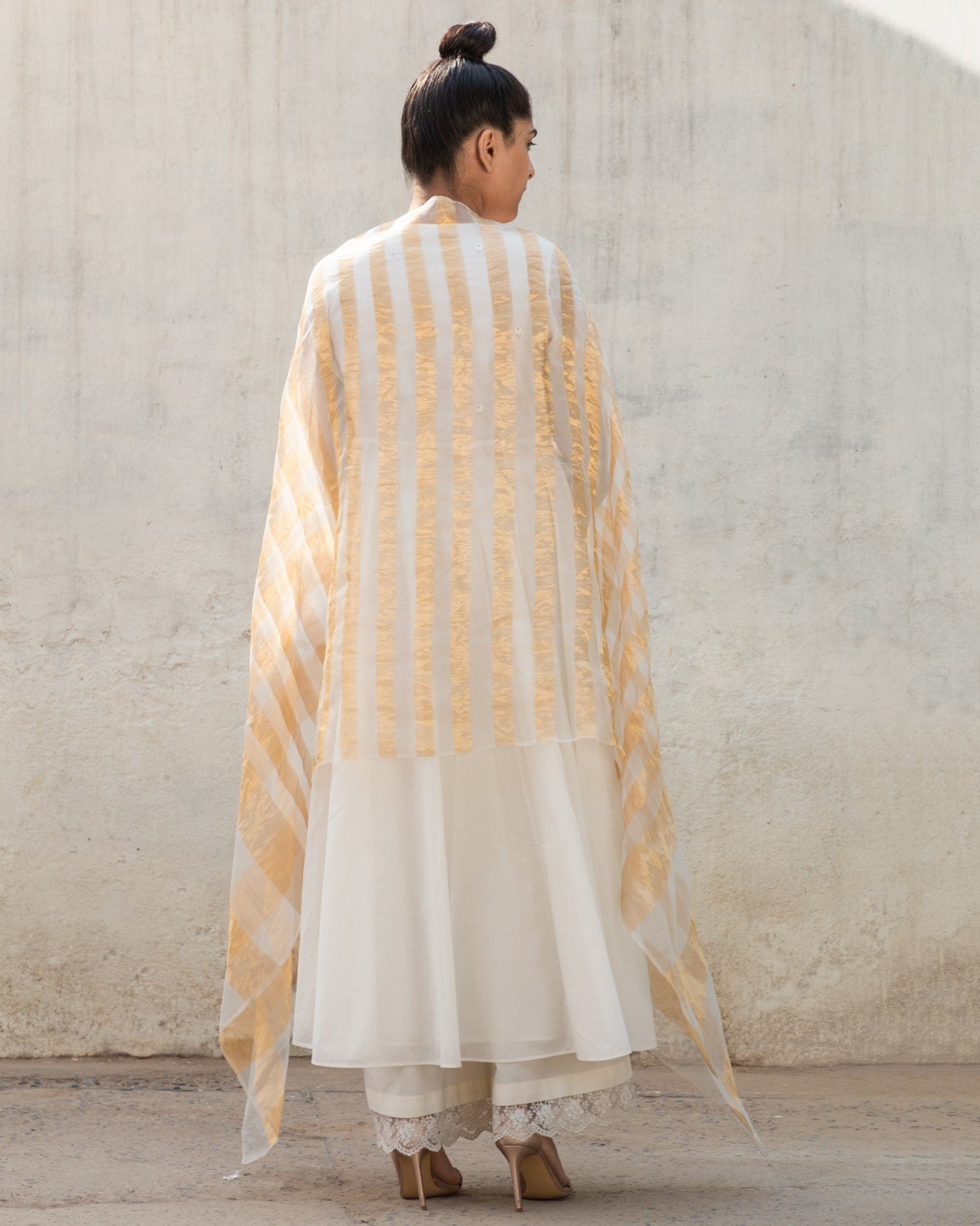 Chantel Dupatta - Ivory