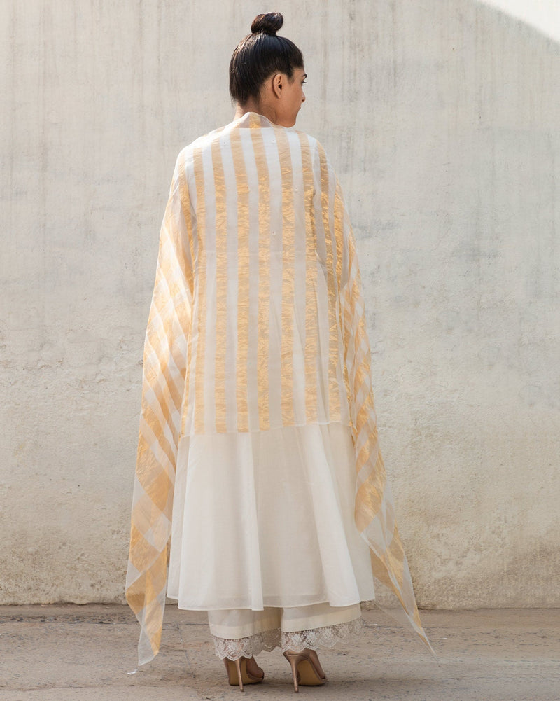 Chantel Dupatta - Ivory
