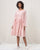 Rainy Season Stripe Dress - Pink