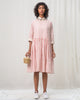 Rainy Season Stripe Dress - Pink