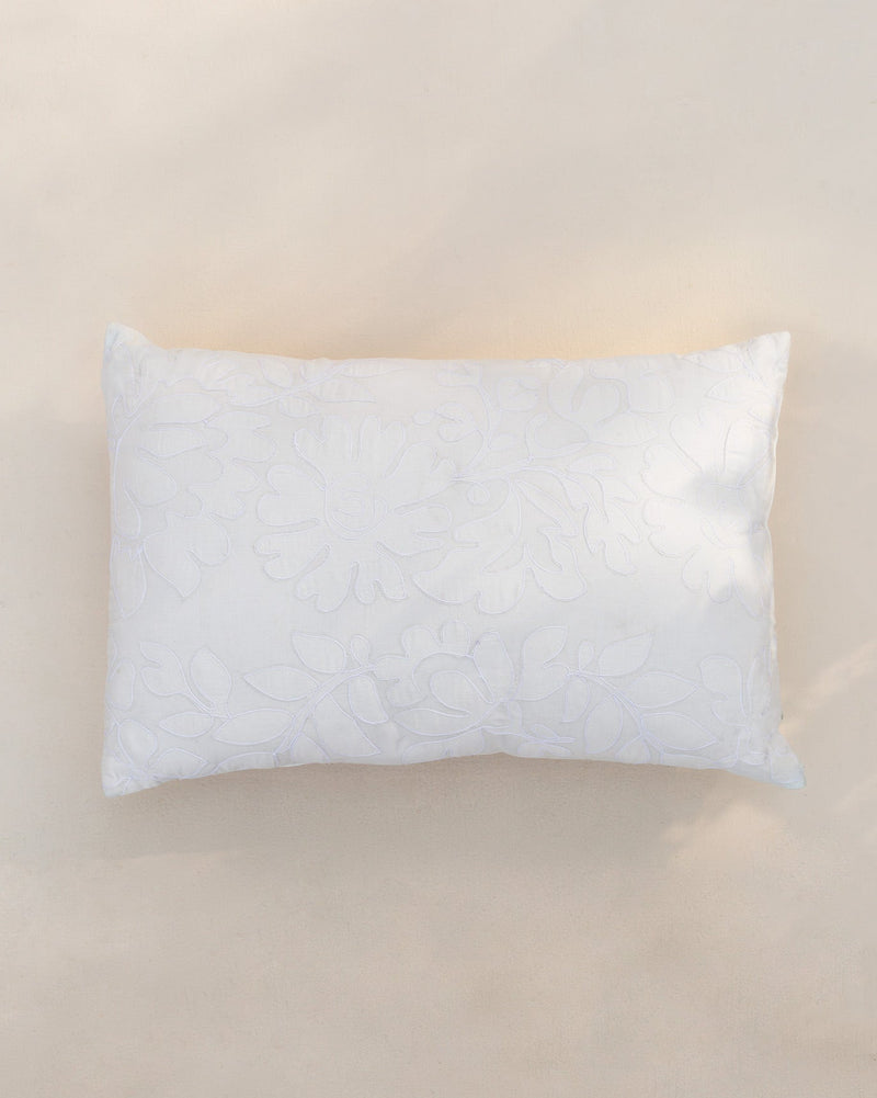 Flora Applique Pillow Cover