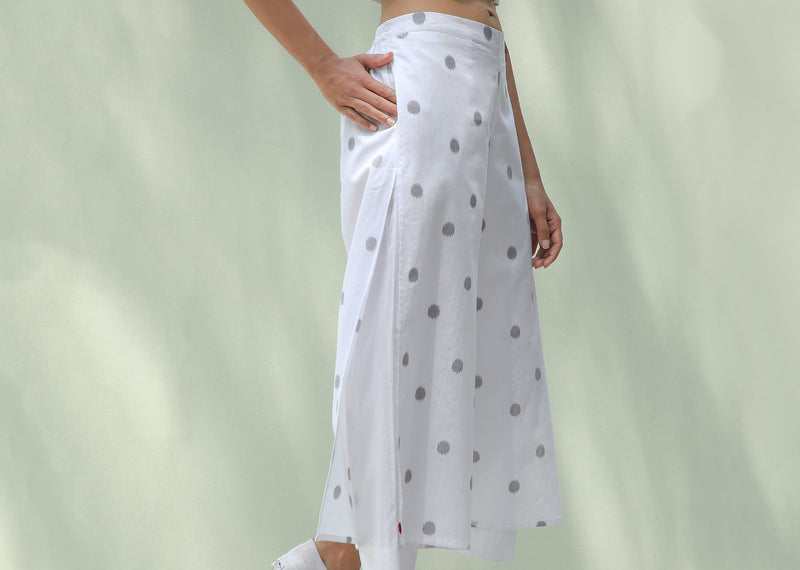 Marshmallow Pants - Grey Ikat